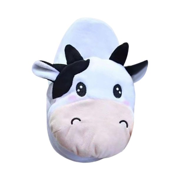 Pantufs de invierno de dibujos animados, Open Mond Warme Schoenen Zachte Pluche Indoor Schoenen L Zulema Pantuflas Calientes