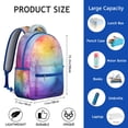 thumbnail image 4 of Nebula Celestial Space Students Backpack Galaxy Outer Space Design, Lightweight and Comfortable School Bag for Space Geek Students, 4 of 4