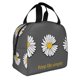 thumbnail image 2 of Disketp Keep Life Simple Daisy Flower Bolsa Térmica para Almuerzo para Hombre y Mujer, Ideal para Trabajo, Senderismo y Picnic, 2 of 8