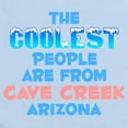 thumbnail image 2 of CafePress - Coolest: Cave Creek, AZ Infant Bodysuit - Baby Light Bodysuit, Size Newborn - 24 Months, 2 of 4
