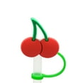 thumbnail image 1 of Squeegees for Kids Small Barrel Prop Bulk Curved Chocolate Milk Mixer Cup for Kids Popping Pearls for 1 Piece Set Of Straw Covers Straw Covers For Reusable Straw Protector Fruit Straw Caps, 1 of 3