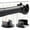 Black, variant on Supforce 17-39in Closet Rods for Hanging Clothes, Stepless Adjustable Closet Rod,1.3in Diameter Heavy Duty Closet Hanging Rod, Matte White