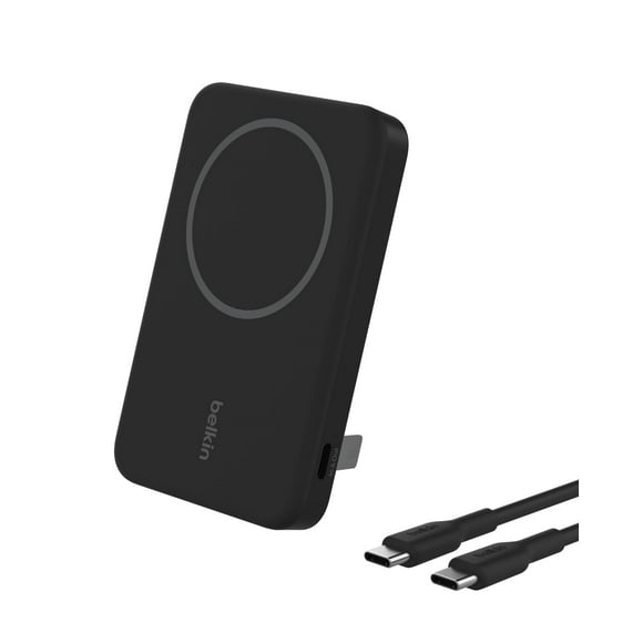 Batería externa inalámbrica Belkin BoostCharge Pro de 5000 mAh, color negro