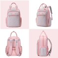 thumbnail image 3 of Mochilas de maternidad para mamá, bolsas de pañales, bolsas de viaje al aire libre de gran volumen para mamá, con ganchos, 3 of 4