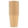 thumbnail image 2 of hengzirui Kraft Paper Cups 20pcs Kraft Paper Holders Hot Coffee Cups Food Containers Hot Cocoa Cold Beverage Cups, 2 of 6