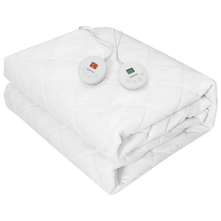 Do you put electric online blanket under mattress topper
