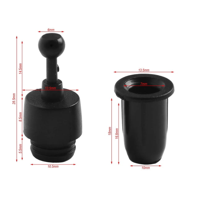 10pcs Speaker Grill Peg Kit Plastic Mesh Cover Button Ball Socket Type Grill Guides Peg Kit Musical Instruments Accessories