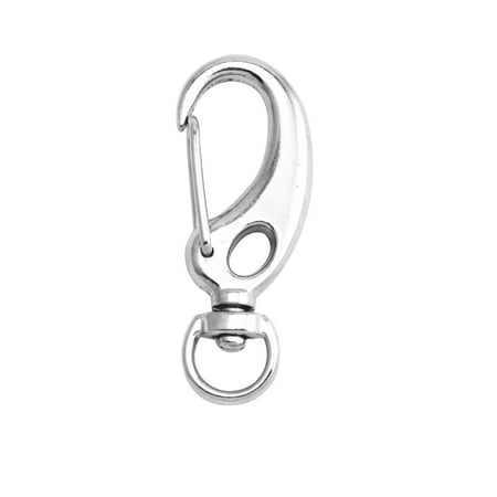 

Fenggtonqii Silvery 1.75 In Lenght Spring Hook Buckle Lobster Clasps Swivel Snap Hooks Pack of 40