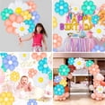 thumbnail image 7 of 24 Pcs Daisy Balloons,Daisy Birthday Party Decoration,Multicolor Daisy Foil Balloons Flower Balloons for Girls Daisy Themed Party Baby Shower Wedding Groovy Boho Supplies, 7 of 7