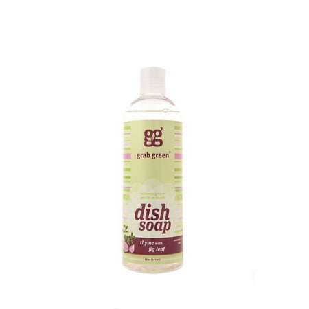 Grab Green Dish Soap, Thyme With Fig Leaf, 16 Oz