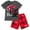 Gray ,Red, variant on Marvel Spider-Man Toddler Boys T-Shirt and Shorts Outfit Set Toddler to Big Kid