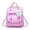 Light Purple, variant on Womens Trendy Leather Backpack Purse Multiple Pockets Travel Shoulder Daypack Students Mini Schoolbags with Bear Pendant Pink