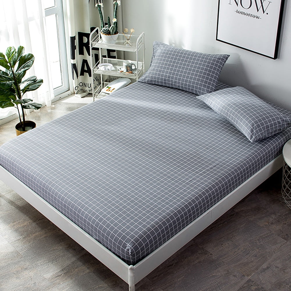 Greensen 100% Cotton Soft Comfortable Breathable Fitted Sheet