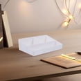 thumbnail image 4 of RENACLIPY 2Pcs Sugar Packet Dispenser White PP Space Saving Holder for Home Commercial Use Kitchen, 4 of 8