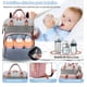 thumbnail image 4 of Pañalera Mochila Impermeable Pañaleras Para Bebe Modelo Rosa, 4 of 4