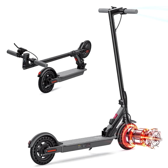 Electric Scooter for Adults Teens,8.5"Tires Folding E-Scooter with 21Mph,350W Motor,19Miles Range,LED Display and Cruise Control