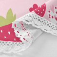 thumbnail image 4 of YAZAOO Round Tablecloth Strawberry Pattern Pattern Tableclothes, 4 of 8