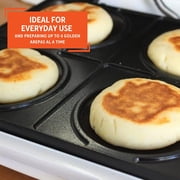IMUSA 4 Slot Electric Arepa Maker, White