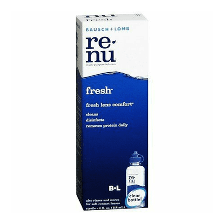 Bausch + Lomb ReNu Multi-Purpose Solution Fresh Lens Comfort, 4oz, 6-Pack