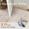 thumbnail image 4 of PureCozy 9'x12' Area Rugs for Living Room Bedroom Dining Room Farmhouse Office Oriental Rugs Washable Non Slip Vintage Traditional Large Beige Rugs Carpets, Beige, 4 of 5