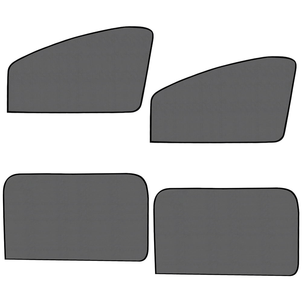 Yous Auto 4Pcs Car Window Sun Shades UV Protection Front/Rear Window Screen  Shade Car Curtain with Magnetic Sunshine Blocker Car Privacy Shield Auto  Interior Accessories Reduce Glare for Most Cars 