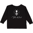 thumbnail image 3 of Inktastic Bee Kind Cute Bee Boys or Girls Long Sleeve Toddler T-Shirt, 3 of 5