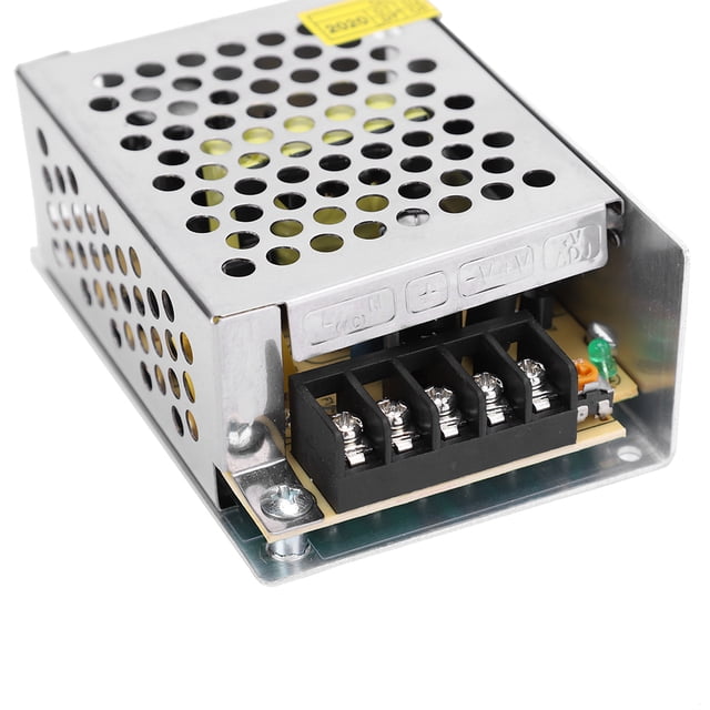 DC12V Switch Power Supply Driver Adapter, LED Light Bar Power Supply for Industrial Automation, LED Display, Computer Engineering, Aluminum Alloy Material,