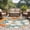Multicolor, variant on Lily Flower Round Area Rug 5 FT, Non Slip Bedroom Rugs, White Orange Blooms Floral Watercolor Blue Washable Soft Circular Carpet Non-Shedding Floor Mat for Kitchen Dining Room Foyer Balcony Dorm