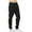 Black, variant on PUZTLOY Men's Sweatpants Joggers Lightweight Elastic Waist Athletic Workout Gym Running Sweat Pants with Pockets Black