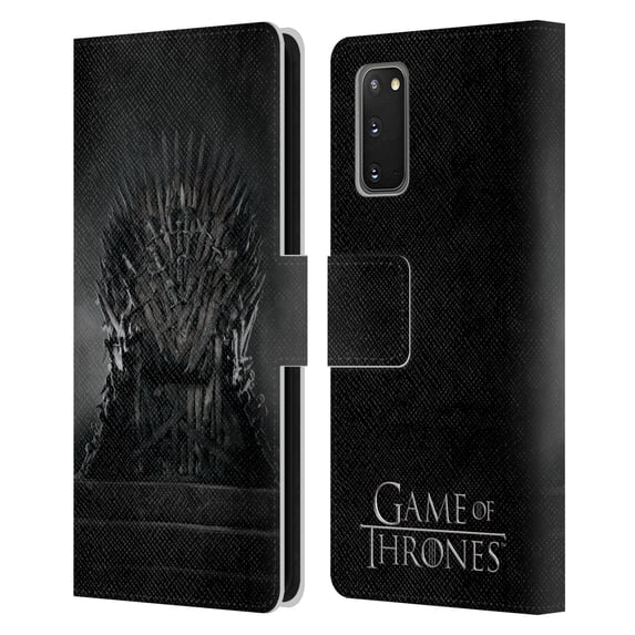 Head Case Designs Officially Licensed HBO Game of Thrones Key Art Iron Throne Leather Book Wallet Case Cover Compatible with Samsung Galaxy S20 / S20 5G