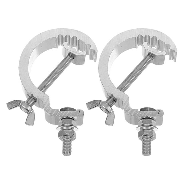 2 Pcs Pince à Truss pour Éclairage de Scène Crochet de Truss Robuste pour Luminaires de Scène