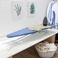 thumbnail image 2 of Seymour Home Products Adjustable Height Ironing Board, 4-Leg Steel Frame with 100% Cotton Mesh Top, Forever Blue, 2 of 2