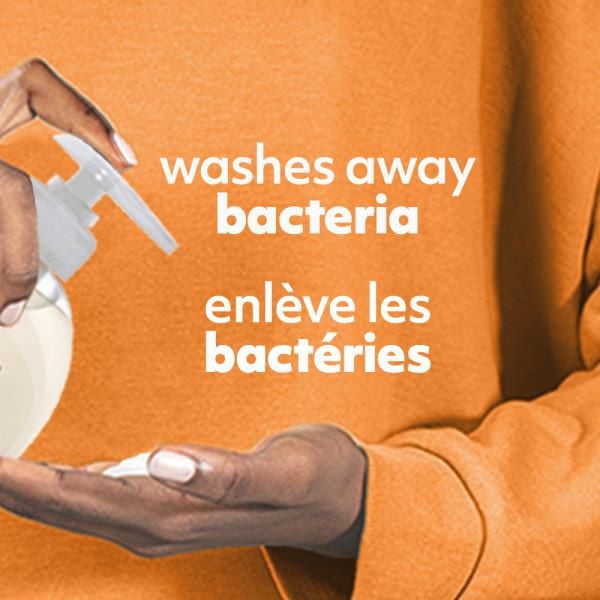 Savon liquide pour les mains exfoliant Softsoap Therapy, Parfum chaleureux de miel et de cassonade, 384 mL.