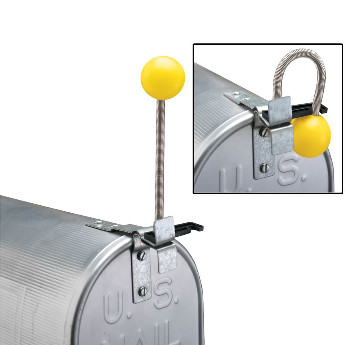Mailbox Alert New Mail Alert Ball with Bright Yellow Signal