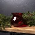 thumbnail image 2 of Melrose Glass Decorative Vases - 6" - Red - Set of 2, 2 of 3