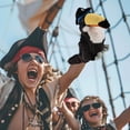 thumbnail image 6 of DolliBu Super Soft Toucan Stuffed Animal with Pirate Costume - Sea Adventure Plush Toy Stuffed Toucan with Cute Black Pirate Costume Hat - 11 Inches, 6 of 6