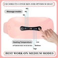 thumbnail image 5 of Siddharth International Cordless Belt Period Cramp Relief Massager with 3 Speed & 3 Crampfree Massage Modes with Touch Screen Comfortable Soft Fabric & Stretchable Belt, 5 of 5