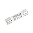 thumbnail image 3 of Fusibles de cartucho automotriz 10A DC 500V 10x38mm Reemplazo para estéreo de coche, alarma, amplificador, cerámica plateada 5 piezas, 3 of 5