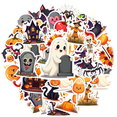 thumbnail image 2 of cartoon Halloween Theme Stickers, Waterproof Halloween Theme Sticker for Water Bottle Laptop Phone Cases Planner Skateboard Luggage Helmet Party Favor Decor, Ideal for Adults Teens Teacher Rewards, 2 of 9