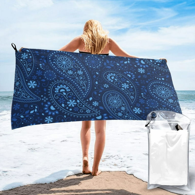 Paisley beach towel sale