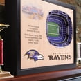 thumbnail image 2 of YouTheFan NFL Baltimore Ravens 25-layer Stadiumview Wall Art, 2 of 5