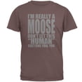 thumbnail image 1 of Human Moose Costume Mens T Shirt, 1 of 1