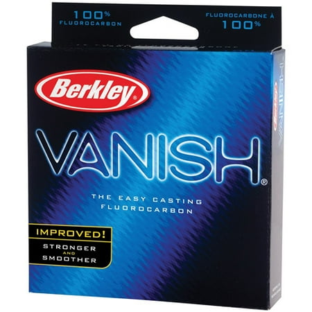 Berkley Vanish Fluorocarbon Fishing Line, Clear