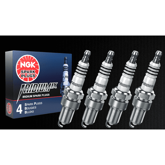NGK (97138) ZFR6AIX-11S Iridium IX Spark Plug - Set of 4