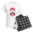thumbnail image 4 of CafePress - 2031 Owl Graduate Class Women's Light Pajamas - Women's Short Sleeve Print T-Shirt and Pants Light Cotton Pajama Set, 4 of 7