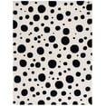 thumbnail image 2 of SAFAVIEH Cambridge Talisha Dot-Print Area Rug, Ivory/Black, 8' x 10', 2 of 11