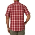 thumbnail image 3 of Wrangler Men's Short Sleeve Plaid Shirt, 3 of 3