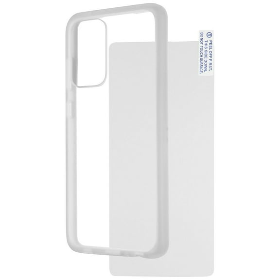 Restored Otterbox React Trusted Glass Series Case for Samsung Galaxy A72 - Clear (Refurbished)
