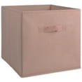 thumbnail image 3 of DII Non Woven Fabric Storage Bin Organizer Cube, Small Set, 13x13x13", Pink, 2 Piece, 3 of 7