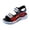 Red, variant on Karoyedx Kids Sandals Toddler Boys Girls Cork Footbed Sandals with Arch Support & Adjustable Straps for Indoor & Outdoor Green Size,9